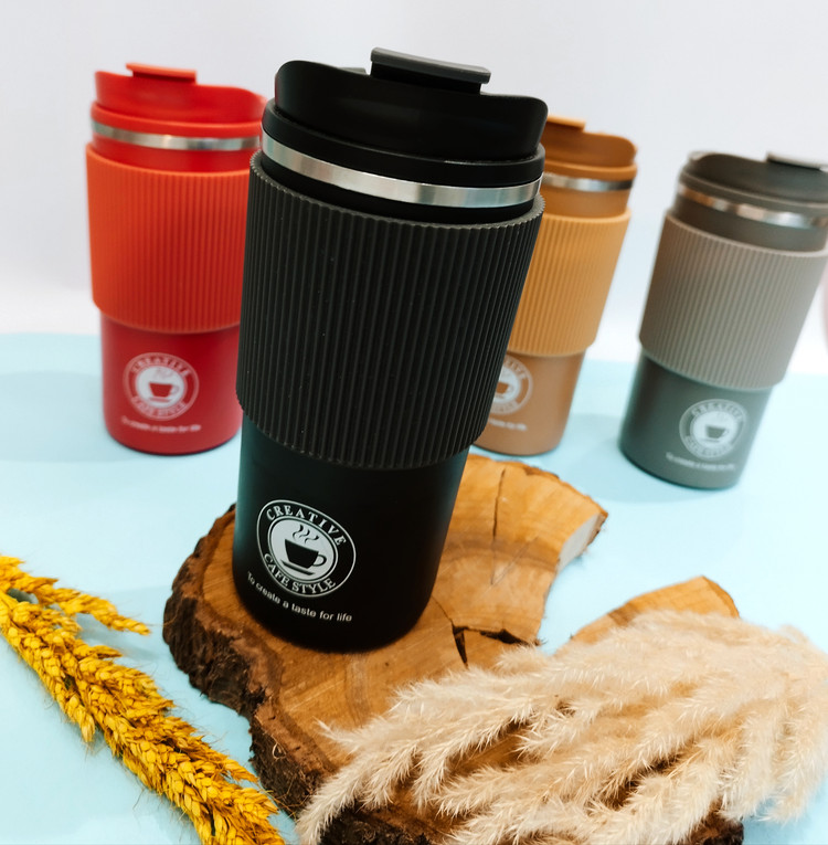 تراول ماگ دور سیلیکونی coffee cup
