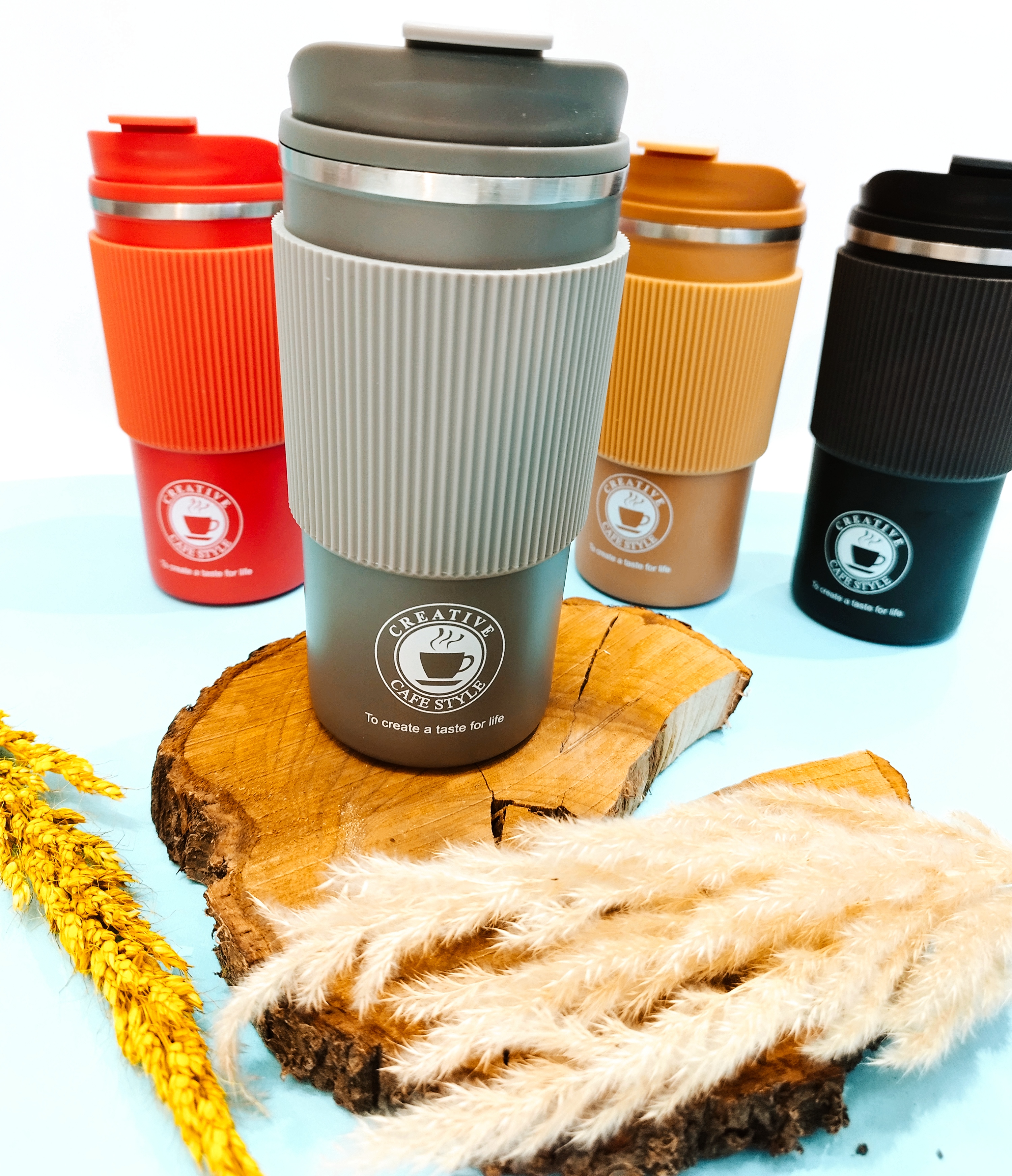 تراول ماگ دور سیلیکونی coffee cup