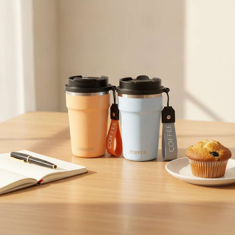 تراول ماگ ۴۰۰ میلی لیتر COFFEE